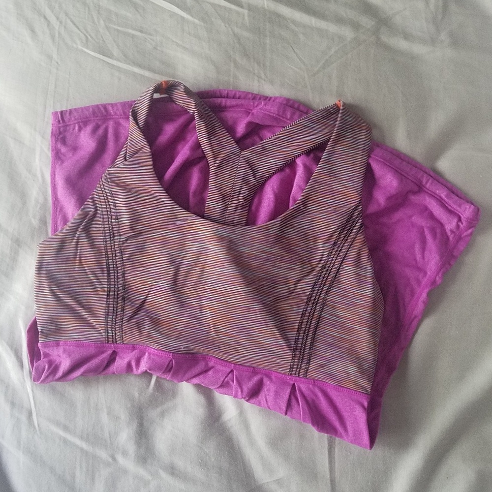 Lululemon Running Tank Top 6 Purple